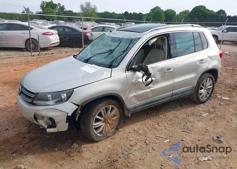 2014 Volkswagen Tiguan Sel from USA, damaged, VIN WVGAV3AX9EW530860
